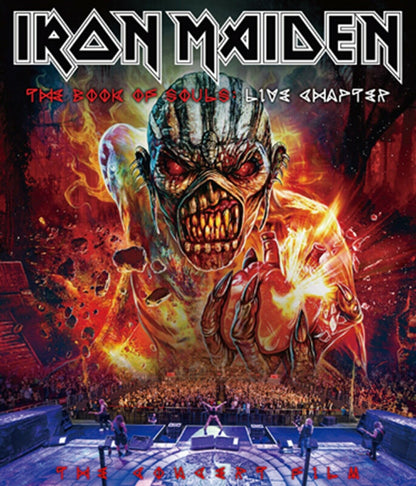 Iron Maiden / The Book Of Souls Live Chapter Concert Film Blu-ray 16 Tracks (1BDR) Pro shot