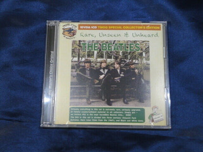 The Beatles Rare, Unseen & Unheard 1CD 1DVD HMC TMOQ Special Collector's Edition