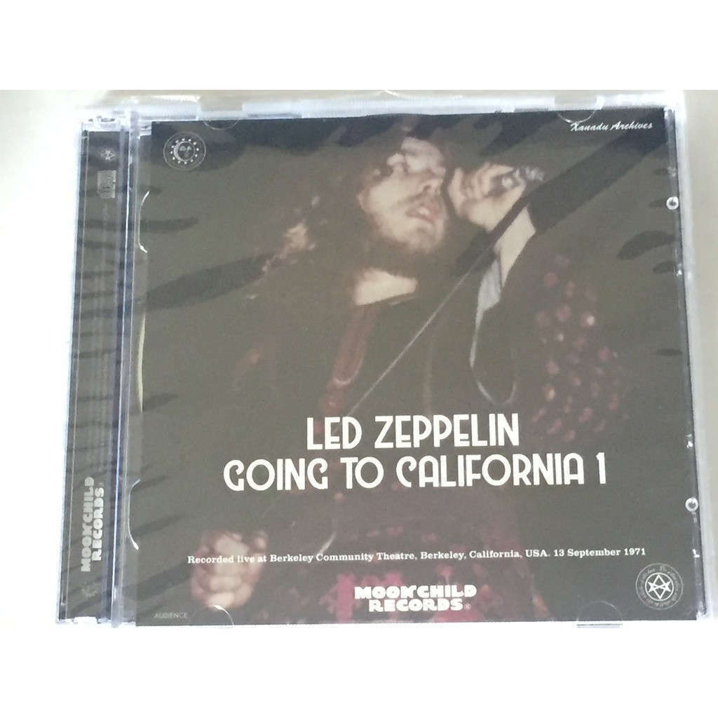 Led Zeppelin Going To California 1 CD 2 Discs 14 Tracks Moonchild Records