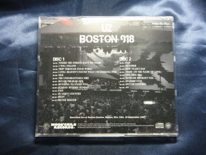 U2 / Boston 918 Joshua Tree Tour 1987 2CD Moonchild Records