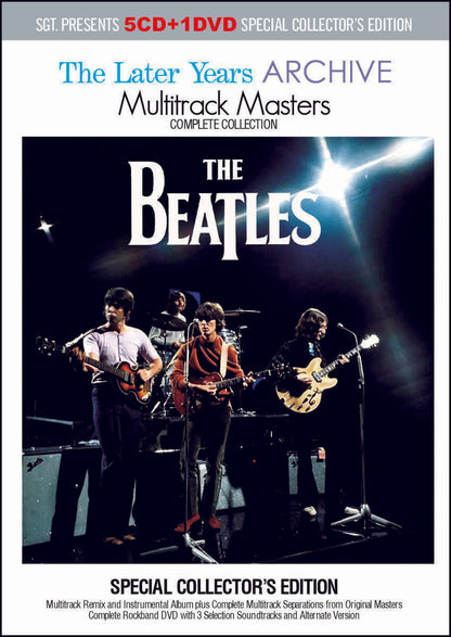 The Beatles The Later Years Archive Multitrack Masters 5 CD 1 DVD Set