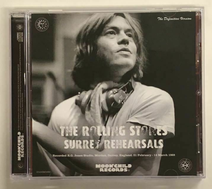 The Rolling Stones / Surrey Rehearsals 1968 Definitive Version 1CD 14 tracks Moonchild