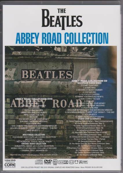 The Beatles Abbey Road Collection 1CD 1DVD 2 Discs Case Set Music Rock Pops F/S