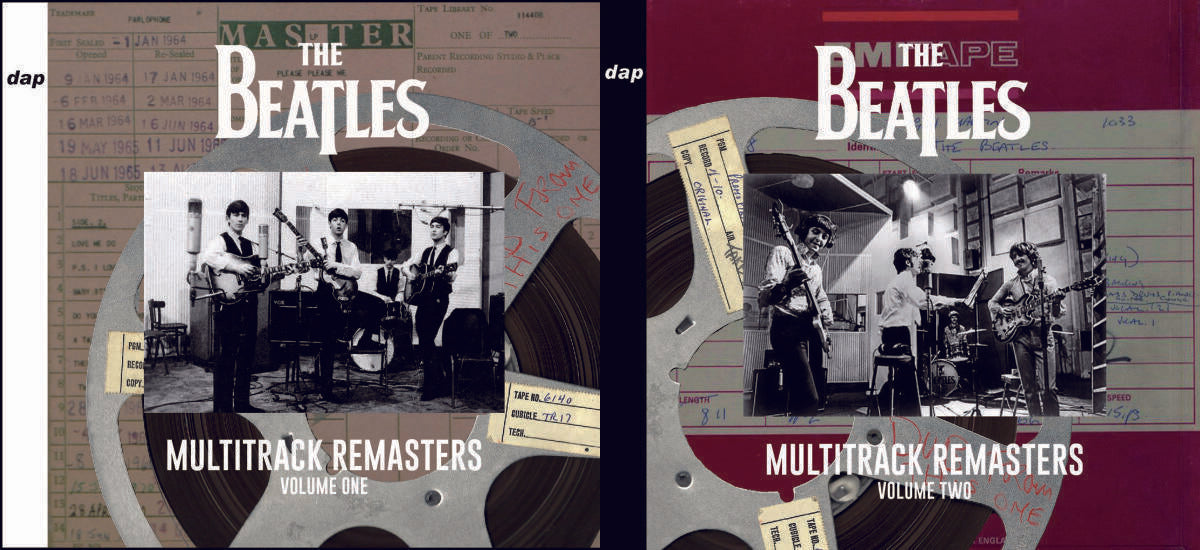 The Beatles Multitrack Remasters Vol 1 & 2 Digital Archives Promotion CD 4 Discs