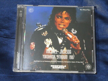 Michael Jackson Yokohama Stadium 1987 CD 2 Discs Set Bad World Tour Moonchild
