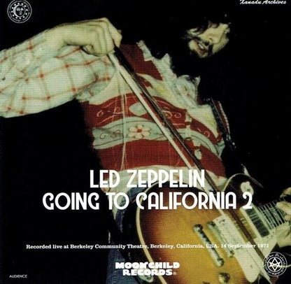 Led Zeppelin Going To California 2 CD 2Discs 9 Tracks Moonchild Records