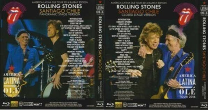 The Rolling Stones Latina Ole Tour 14 On Fire Cuba & South America 2016 7Blu-ray