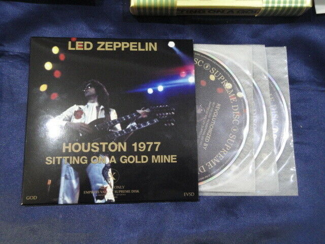 Led Zeppelin Sitting On A Gold Mine 1977 9CD Box Empress Valley