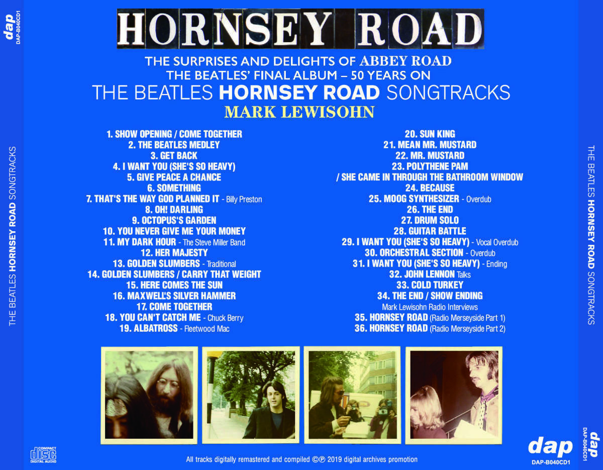The Beatles Abbey Road Hornsey Road 50 Years CD 2 Discs Set Music Rock Pops F/S