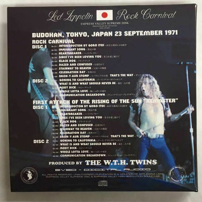Led Zeppelin Rock Carnival 1971 5CD Box Empress Valley