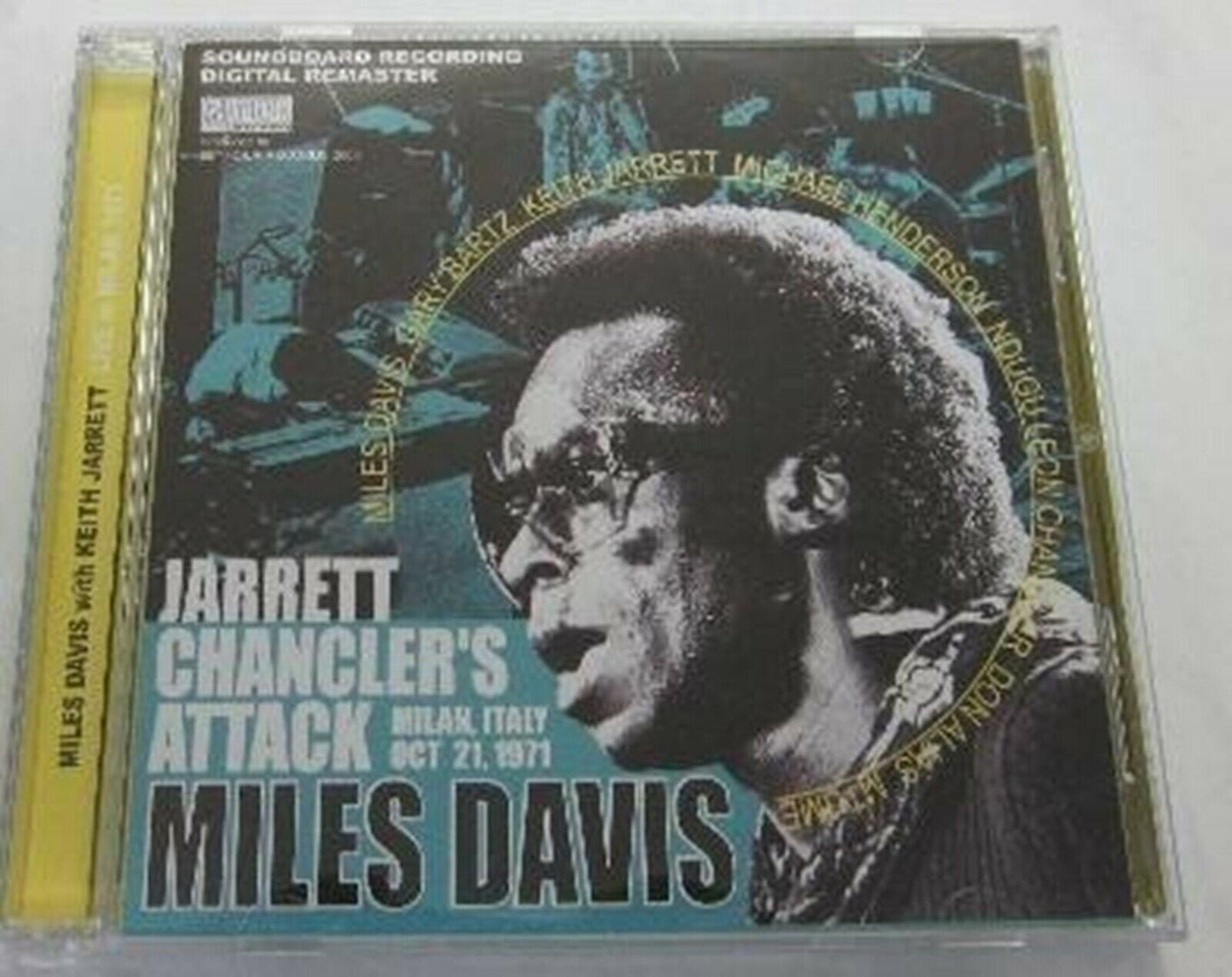 Miles Davis Jarrett Chancler's Attack 1971 Milan CD 1 Disc 5 Tracks Music Jazz