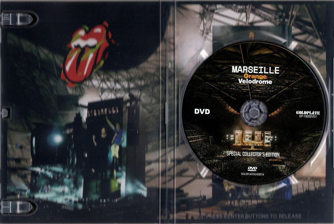 The Rolling Stones No Filter Europe Tour 2018 Marseille Orange Velodrome 1 DVD