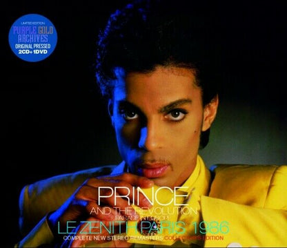 Prince And The Revolution Le Zenith Paris 1986 Rotterdam & Hamburg 1986 2CD 1DVD
