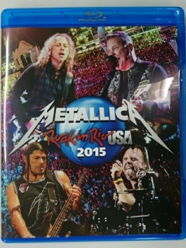 METALLICA Rock In Rio USA 2015 Blu-ray 1BDR