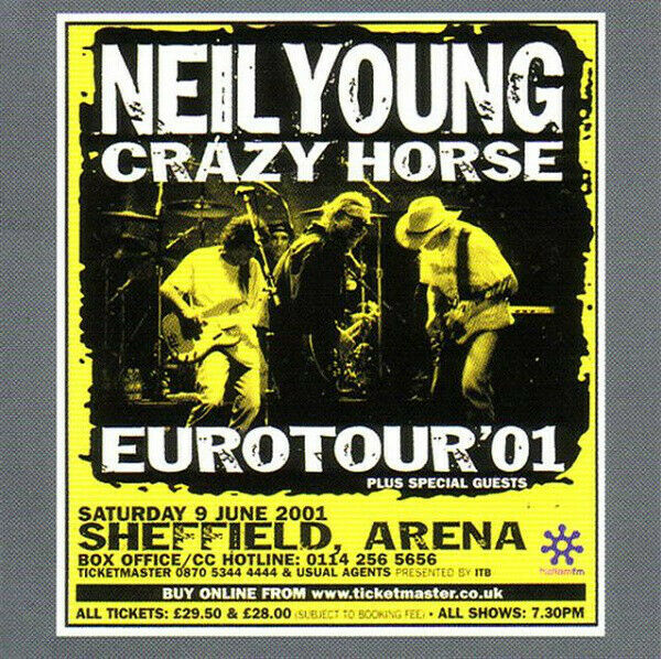 Neil Young And Crazy Horse Waiting For A Hurricane 2001 CD 2 Discs 18 Tracks