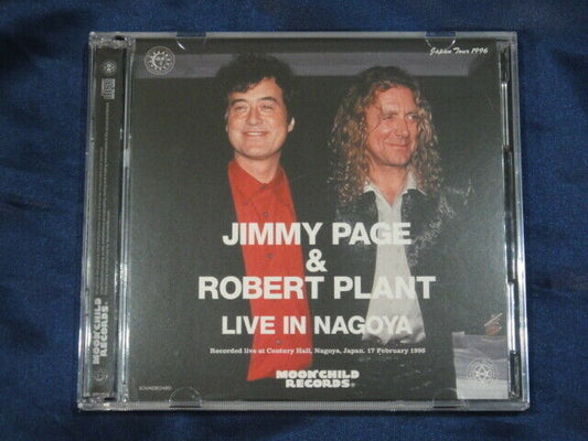 Jimmy Page & Robert Plant Live In Nagoya Century Hall 2CD Moonchild Soundboard