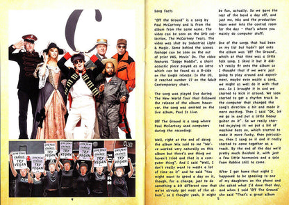 Paul McCartney Off The Ground Rarities & More 2015 2CD Booklet