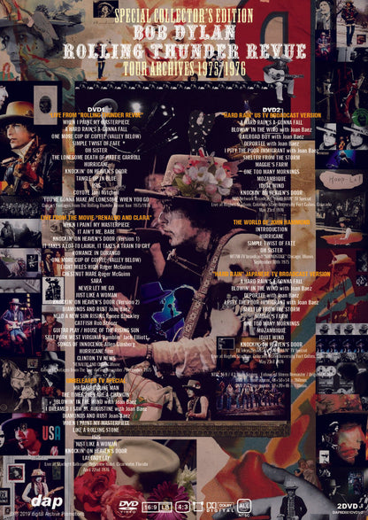 Bob Dylan / Rolling Thunder Revue Tour Archives 1975-1976 (2DVD)