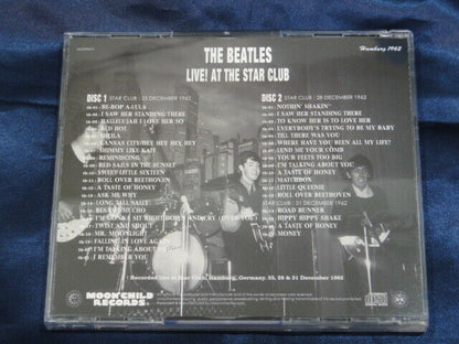 The Beatles Live At The Star Club CD 2 Discs 38 Tracks Moonchild Records
