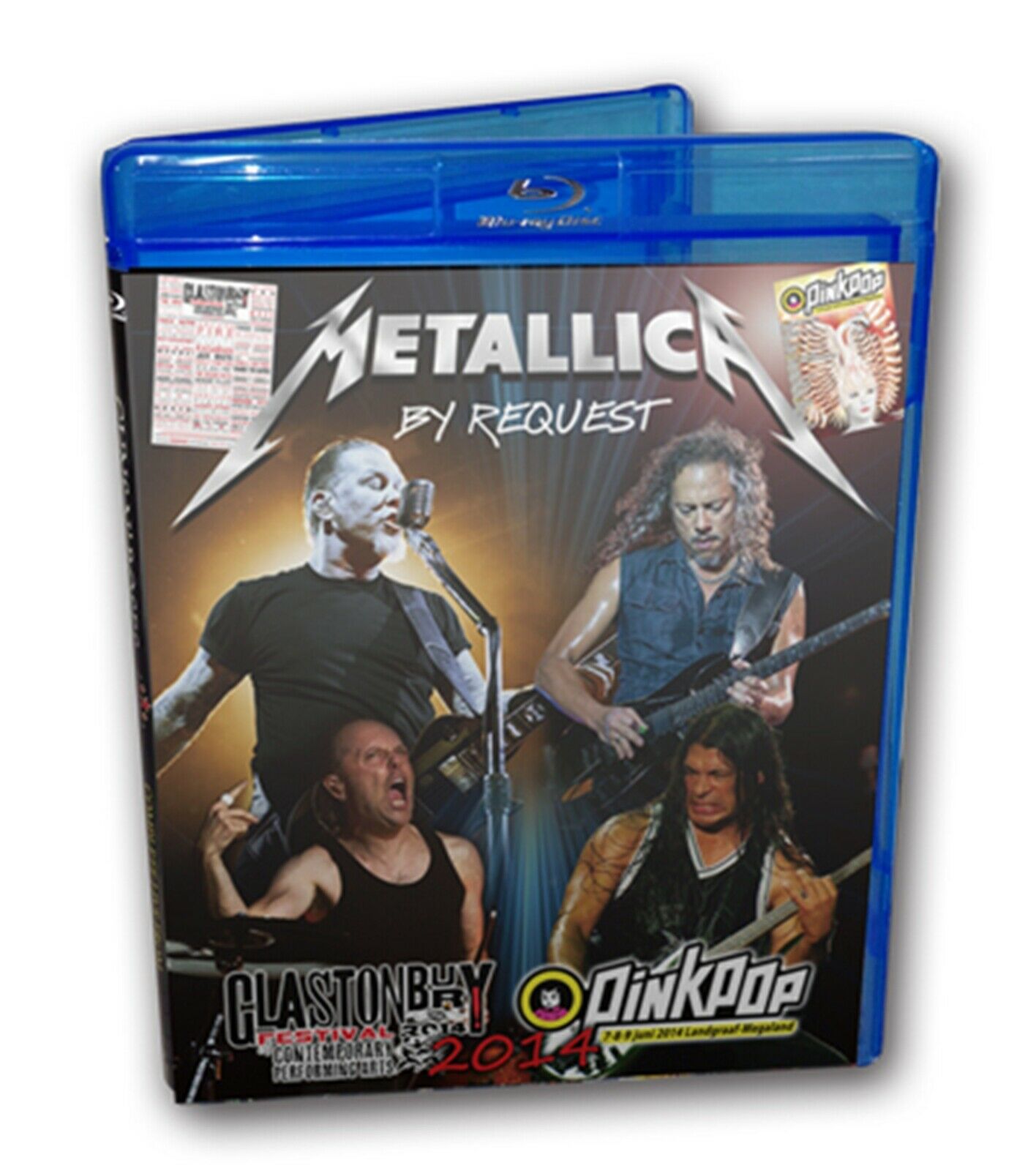Metallica Glastonbury Pinkpop 2014 Blu-ray 1 Disc 26 Tracks Music Heavy Metal