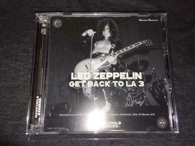 Led Zeppelin Get Back To LA 3 Moonchild Records 3CD
