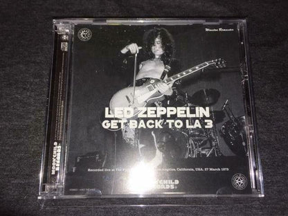 Led Zeppelin Get Back To LA 3 Moonchild Records 3CD