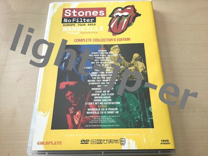 The Rolling Stones No Filter Europe Tour 2018 Marseille Orange Velodrome 1 DVD