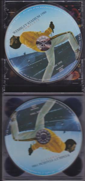 Queen Wembley Stadium 1986 July 11-12 London Complete CD 4 Discs Music Rock F/S