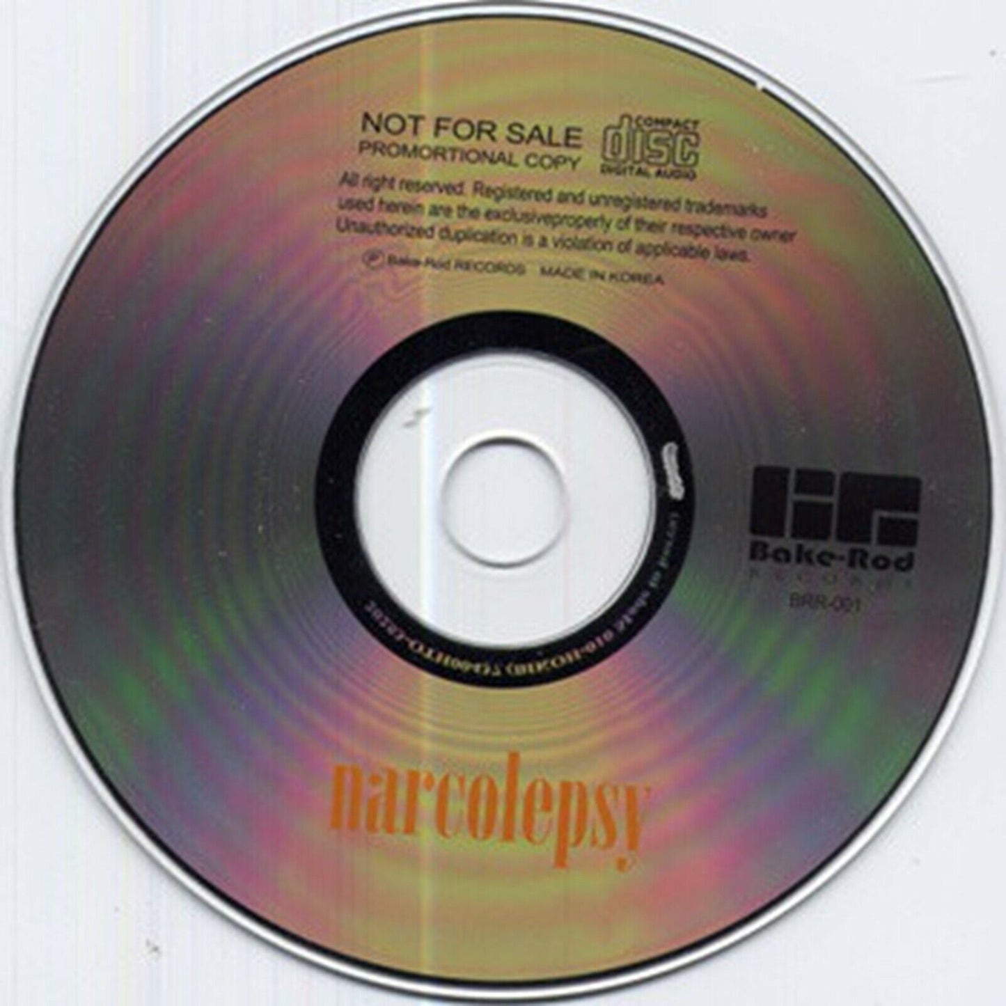 Nirvana Narcolepsy 1992 Melbourne Australia CD 1 Disc 17 Tracks Music Rock F/S