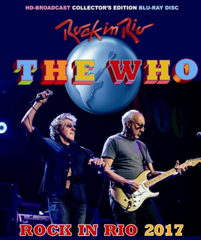 The Who Rock In Rio Brasil 2017 23rd September Blu-ray 1 Disc 21 Tracks Music
