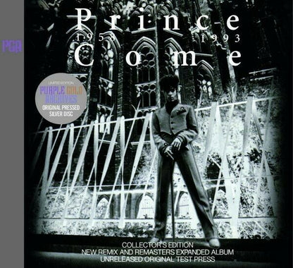Prince Come Collector's Edition 2CD 1958-1993 Remix And Remasters Expanded Album