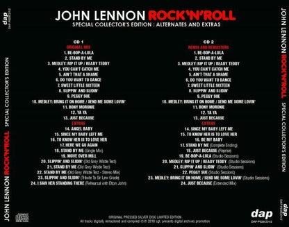 John Lennon Rock' N Roll & Roots Special 4CD set 113 Tracks