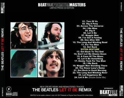 The Beatles Let It Be Remix CD 1 Disc 24 Tracks Beatfile Premium Masters Music
