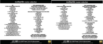 The Beatles Audiophile Past Masters Vol 1&2 2 CD 2 DVD Set Hybrid Remaster Music