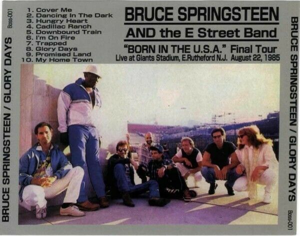 Bruce Springsteen And The E Street Band Glory Days CD 1 Disc 10 Tracks Music F/S