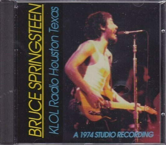 Bruce Springsteen KLOL Radio Houston Texas 1974 CD 1 Disc 10 Tracks Music Rock