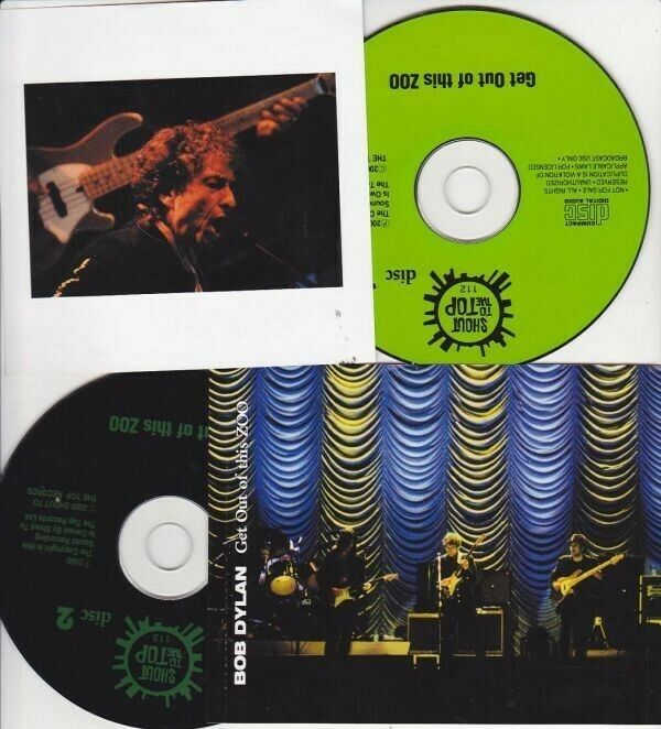 Bob Dylan Ireland Dublin 2000 September 13 Vicar Street CD 2 Discs 19 Tracks F/S