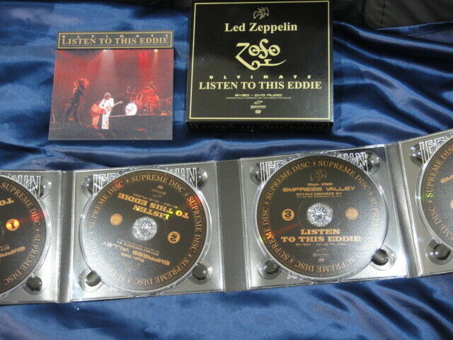 Led Zeppelin Listen To This Eddie Zoso Cover 4DVD Empress Valley