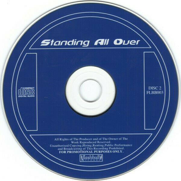 Oasis Standing All Over Osaka Japan 2000 CD 2 Discs 17 Tracks Music Rock Pops