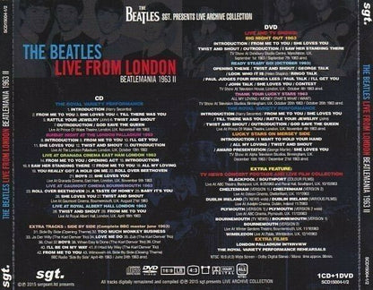 The Beatles Live From London 1963 1CD 1DVD Set 13 Tracks Music Rock Pops F/S