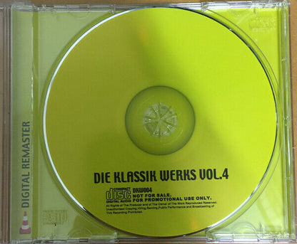 Kraftwerk Die Klassik Werks Vol.4 CD 1 Disc 10 Tracks Digital Remaster Synthpop