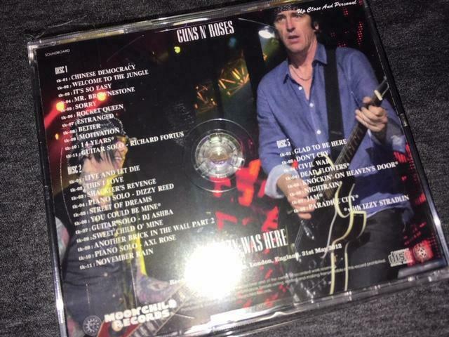 Guns N' Roses IZZY Was Here 3CD 30 Tracks Moonchild Records
