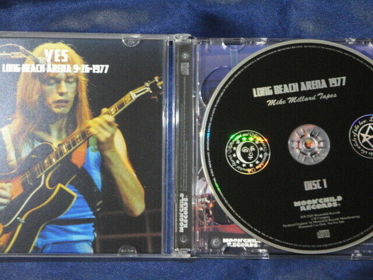 Yes Long Beach Arena 1977 2CD 14 Tracks Moonchild Records Progressive