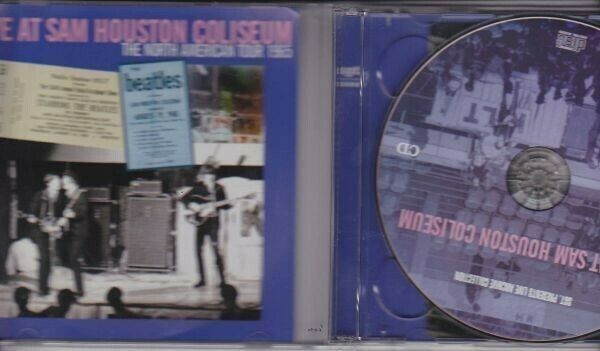 The Beatles Sam Houston Coliseum 1965 1 CD 1 DVD 2 Discs Set Music Sgt Label F/S