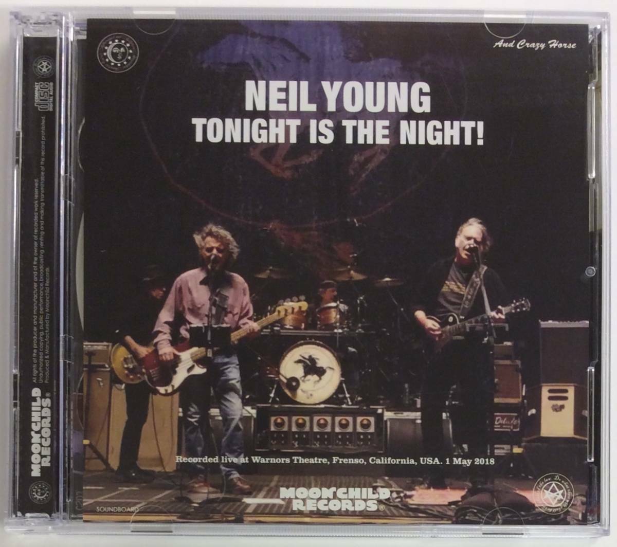 Neil Young Tonight is The Night! 2018 2CD Moonchild Records