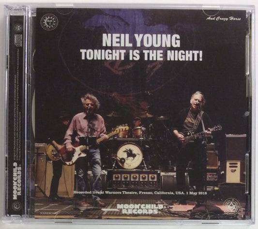 Neil Young Tonight is The Night! 2018 2CD Moonchild Records