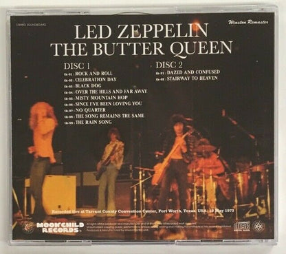 Led Zeppelin / The Butter Queen 1973 2CD Soundboard Moonchild Records