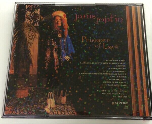 Janis Joplin Prisoner Of Love 1969 CD 1 Disc Fillmore East Halcyon Music Rock