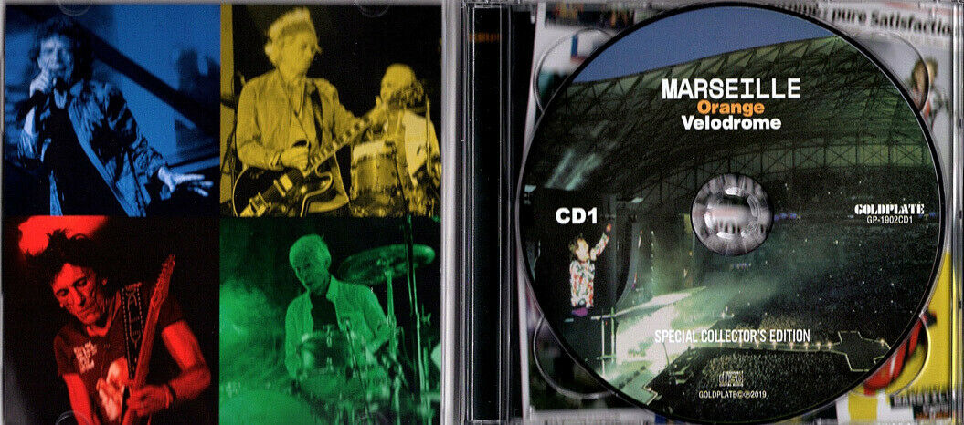The Rolling Stones No Filter Europe Tour 2018 Marseille Orange Velodrome 2CD