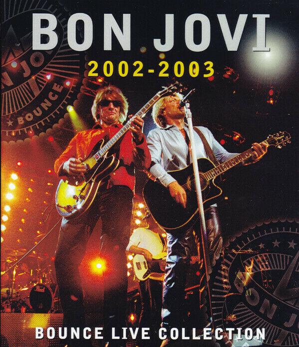 Bon Jovi 2002-2003 Bounce Live Collection Blu-ray 1 Disc 83 Tracks Music Rock